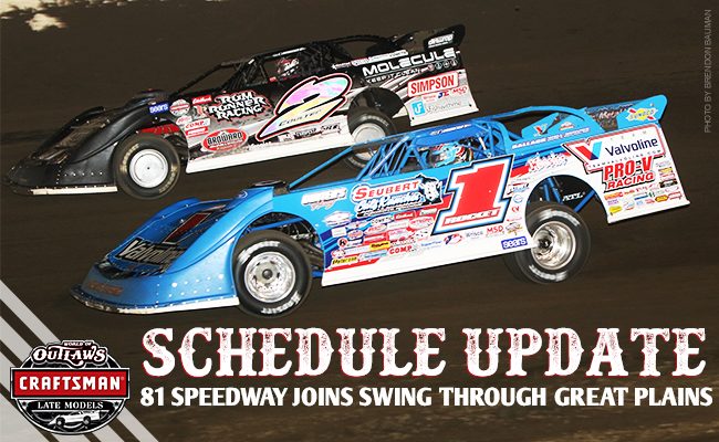 Schedule Update 81Speedway Sept24X