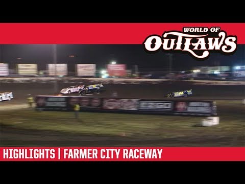 World of Outlaws Morton Buildings Late Models Farmer City Raceway April 5, 2019 | HIGHLIGHTS