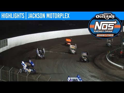 World of Outlaws NOS Energy Drink Sprint Cars Jackson Motorplex, June 29, 2019 | HIGHLIGHTS