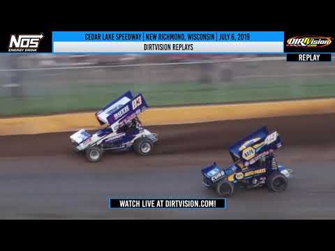 DIRTVISION REPLAYS | Cedar Lake Speedway July 6th, 2019