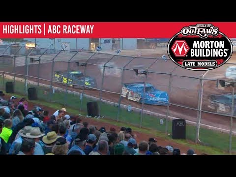 World of Outlaws Morton Buildings Late Models ABC Raceway July 9, 2019 | HIGHLIGHTS