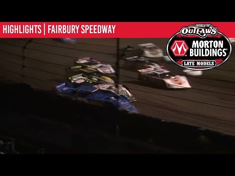 World of Outlaws Morton Buildings Late Models Fairbury Speedway July 26th, 2019 | HIGHLIGHTS