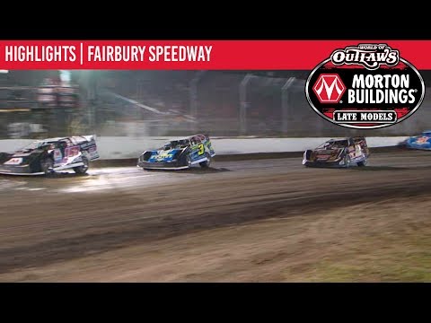 World of Outlaws Morton Buildings Late Models Fairbury Speedway July 26th, 2019 | HIGHLIGHTS