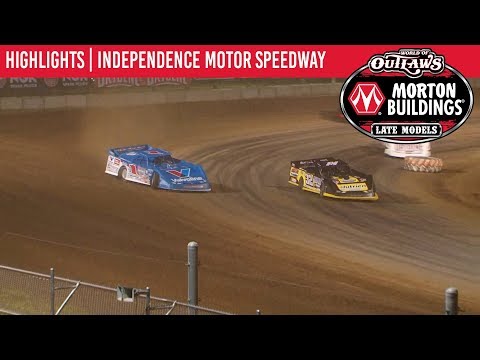 World of Outlaws Morton Buildings Late Models Independence Motor Speedway July 5, 2019 | HIGHLIGHTS