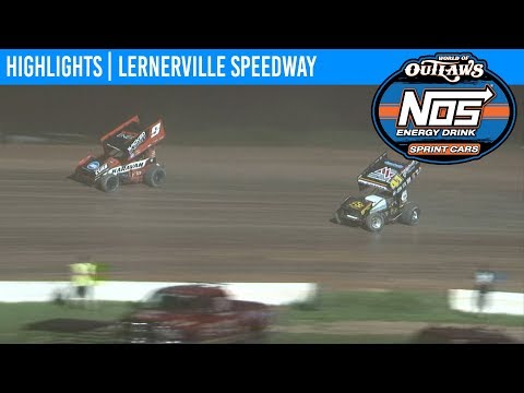 World of Outlaws NOS Energy Drink Sprint Cars Lernerville Speedway, July 23rd, 2019 | HIGHLIGHTS