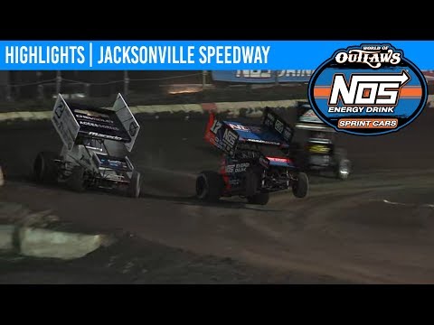 World of Outlaws NOS Energy Drink Sprint Cars Jacksonville Speedway, Sept 25th, 2019 | HIGHLIGHTS