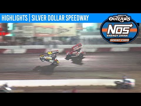 World of Outlaws NOS Energy Drink Sprint Cars Silver Dollar Speedway, Sept. 7th, 2019 | HIGHLIGHTS