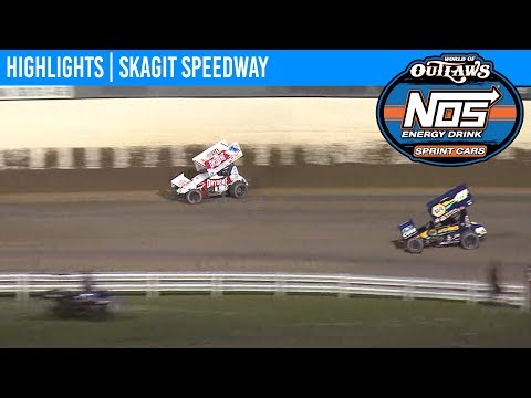 World of Outlaws NOS Energy Drink Sprint Cars Skagit Speedway, August 31st, 2019 | HIGHLIGHTS