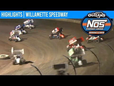 World of Outlaws NOS Energy Drink Sprint Cars Willamette Speedway, September 4th, 2019 | HIGHLIGHTS