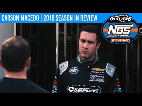 Carson Macedo | 2019 World of Outlaws NOS Energy Drink Sprint Car Series Season In Review