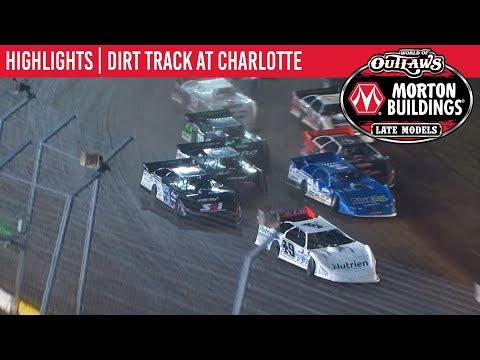 World of Outlaws Morton Buildings Late Models Dirt Track at Charlotte, November 8, 2019 | HIGHLIGHTS