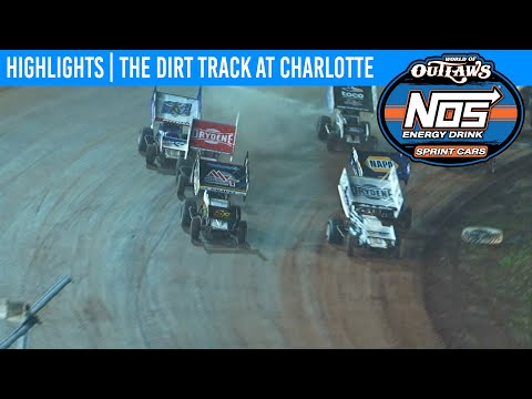 World of Outlaws NOS Energy Sprint Cars The Dirt Track at Charlotte, Nov 9th, 2019 | HIGHLIGHTS