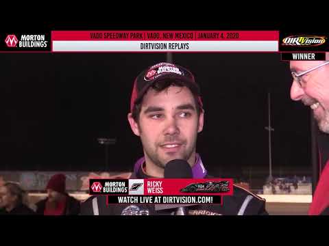 DIRTVISION REPLAYS | Vado Speedway Park January 4th, 2020