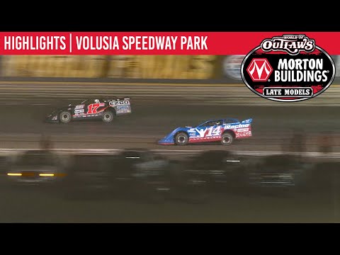 World of Outlaws Morton Buildings Late Models Volusia Speedway Park, February 13, 2020 | HIGHLIGHTS