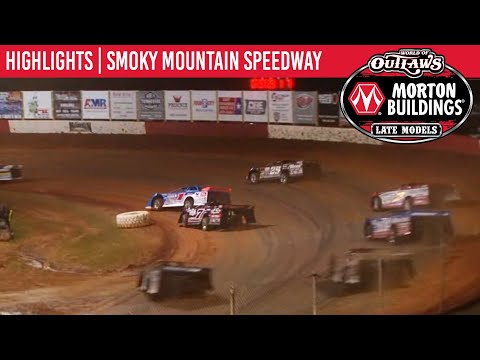 World of Outlaws Morton Buildings Late Models Smoky Mountain Speedway, March 7, 2020 | HIGHLIGHTS