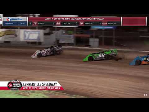 World of Outlaws Morton Buildings Late Models Lernerville Speedway, April 13th, 2020 | HIGHLIGHTS