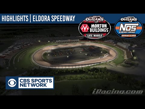 CBS Sports Network World of Outlaws Eldora Speedway April 28th, 2020 | HIGHLIGHTS