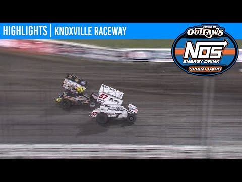 World of Outlaws NOS Energy Drink Sprint Cars Knoxville Raceway, June 12, 2020 | HIGHLIGHTS