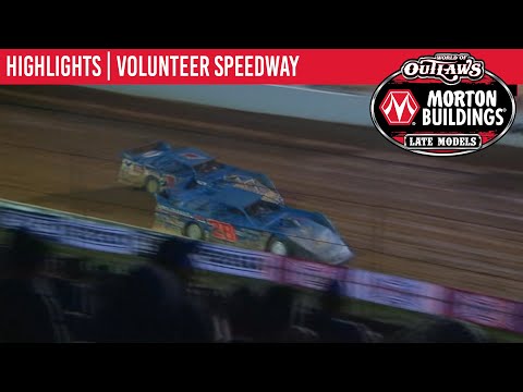 World of Outlaws Morton Buildings Late Models Volunteer Speedway, June 19th, 2020 | HIGHLIGHTS