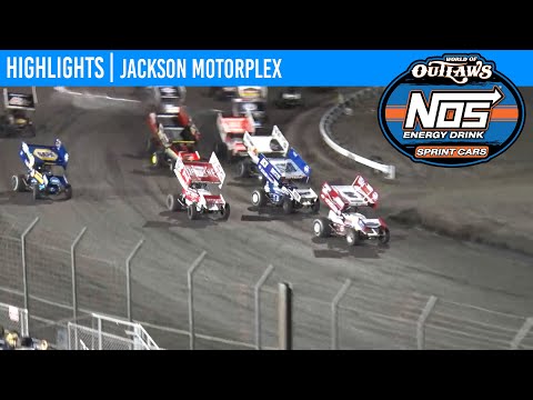 World of Outlaws NOS Energy Drink Sprint Cars Jackson Motorplex, June 26, 2020 | HIGHLIGHTS