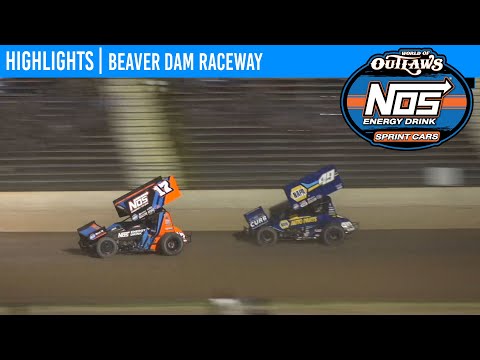 World of Outlaws NOS Energy Drink Sprint Cars Beaver Dam Raceway, June 5, 2020 | HIGHLIGHTS