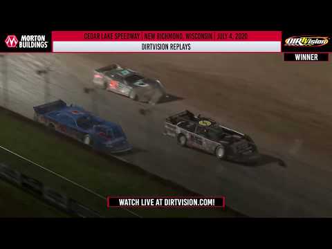 DIRTVISION REPLAYS | Cedar Lake Speedway July 4, 2020