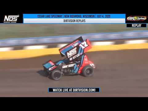 DIRTVISION REPLAYS | Cedar Lake Speedway July 4, 2020