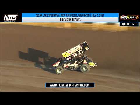 DIRTVISION REPLAYS | Cedar Lake Speedway July 2, 2020