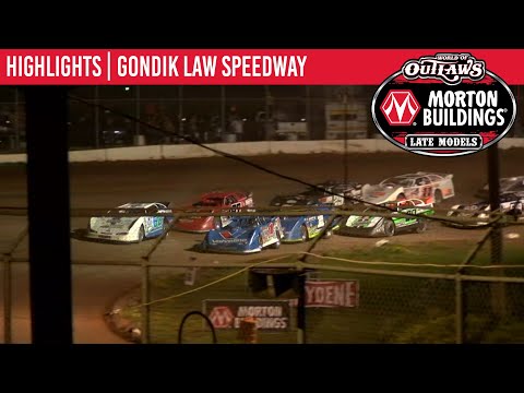 World of Outlaws Morton Buildings Late Models Gondik Law Speedway, July 14, 2020 | HIGHLIGHTS