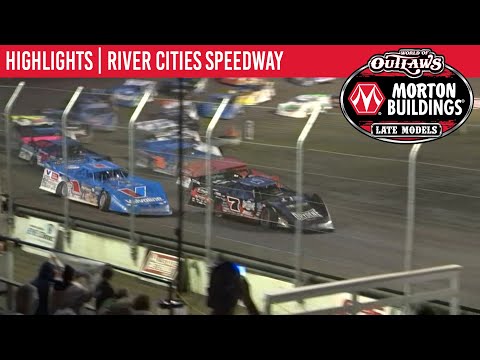 World of Outlaws Morton Buildings Late Models River Cities Speedway, July 19, 2020 | HIGHLIGHTS