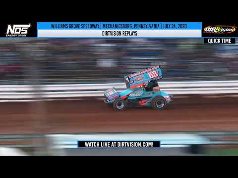 DIRTVISION REPLAYS | Williams Grove Speedway July 24, 2020