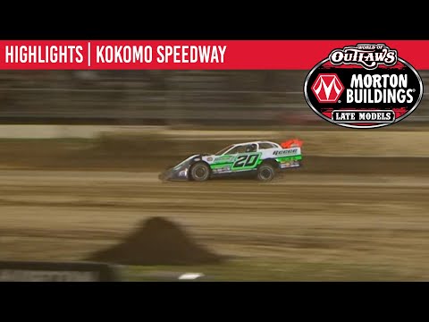 World of Outlaws Morton Buildings Late Models Kokomo Showdown 1 Speedway, July 31, 2020 | HIGHLIGHTS