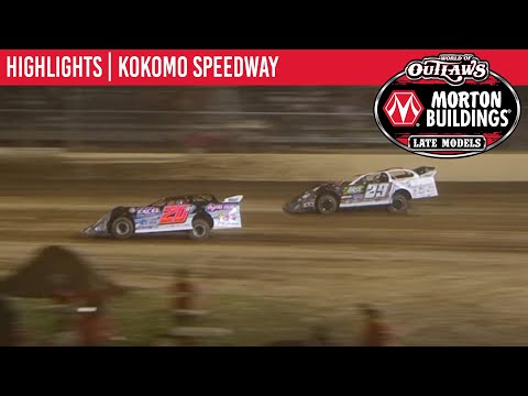 World of Outlaws Morton Buildings Late Models Showdown 2 Kokomo Speedway, July 31, 2020 | HIGHLIGHTS