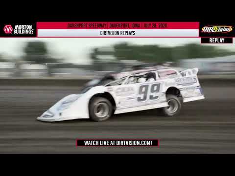 DIRTVISION REPLAYS | Davenport Speedway July 28, 2020