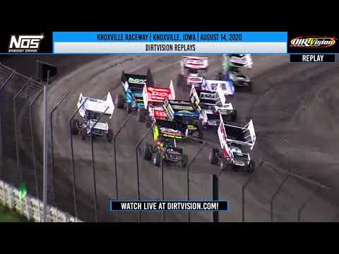 DIRTVISION REPLAYS | Knoxville Raceway August 14, 2020