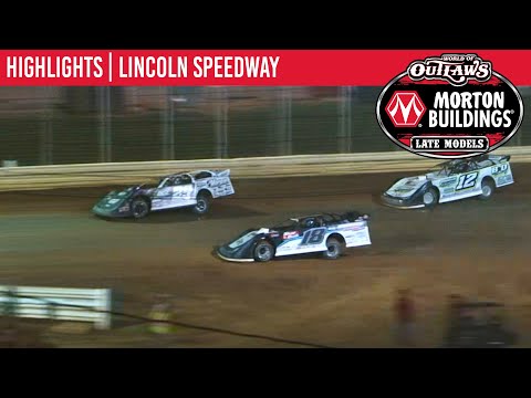 World of Outlaws Morton Buildings Late Models Lincoln Speedway August 20th, 2020 | HIGHLIGHTS