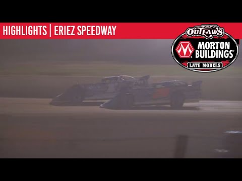 World of Outlaws Morton Buildings Late Models Eriez Speedway August 22nd, 2020 | HIGHLIGHTS