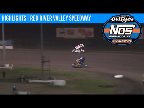 World of Outlaws NOS Energy Drink Sprint Cars Red River Valley Speedway August 22, 2020 | HIGHLIGHTS