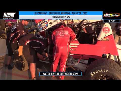 DIRTVISION REPLAYS | I-80 Speedway August 30th, 2020