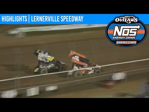 World of Outlaws NOS Energy Drink Sprint Cars Lernerville Speedway September 26, 2020 | HIGHLIGHTS