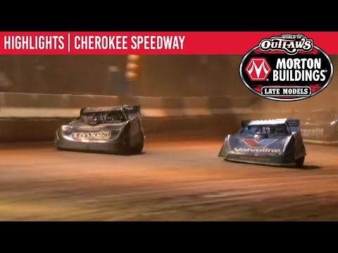 World of Outlaws Morton Buildings Late Models Cherokee Speedway October 2, 2020 | HIGHLIGHTS