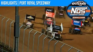 World of Outlaws NOS Energy Drink Sprint Cars Port Royal Speedway October 9, 2020 | HIGHLIGHTS