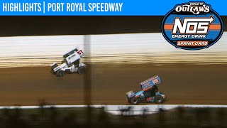 World of Outlaws NOS Energy Drink Sprint Cars Port Royal Speedway October 10, 2020 | HIGHLIGHTS