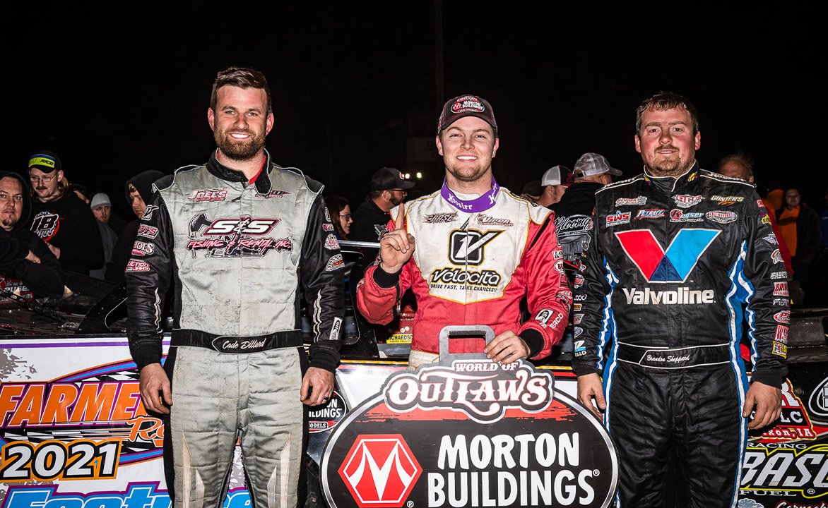 Top 3 at Farmer City Raceway