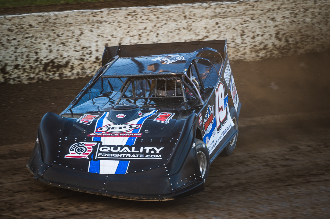 Gustin finishes 2nd at Eldora