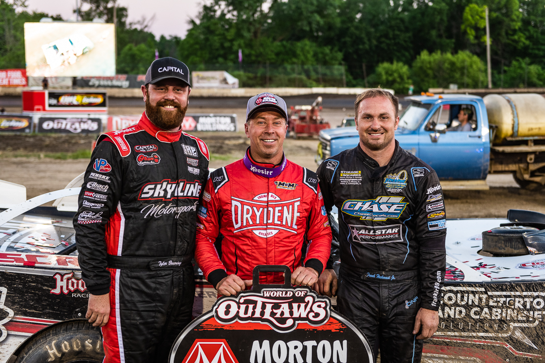 Top 3 at Plymouth Speedway