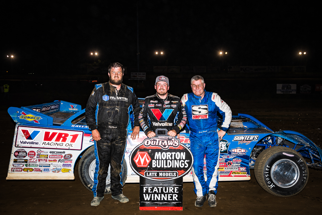 Top 3 at Eriez Speedway