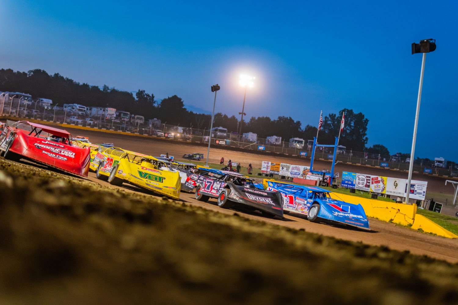 4-wide at Cedar Lake