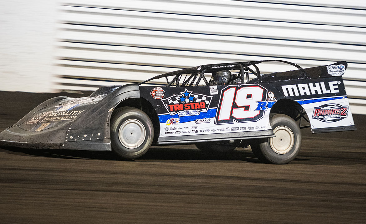 Gustin races around Jackson Motorplex