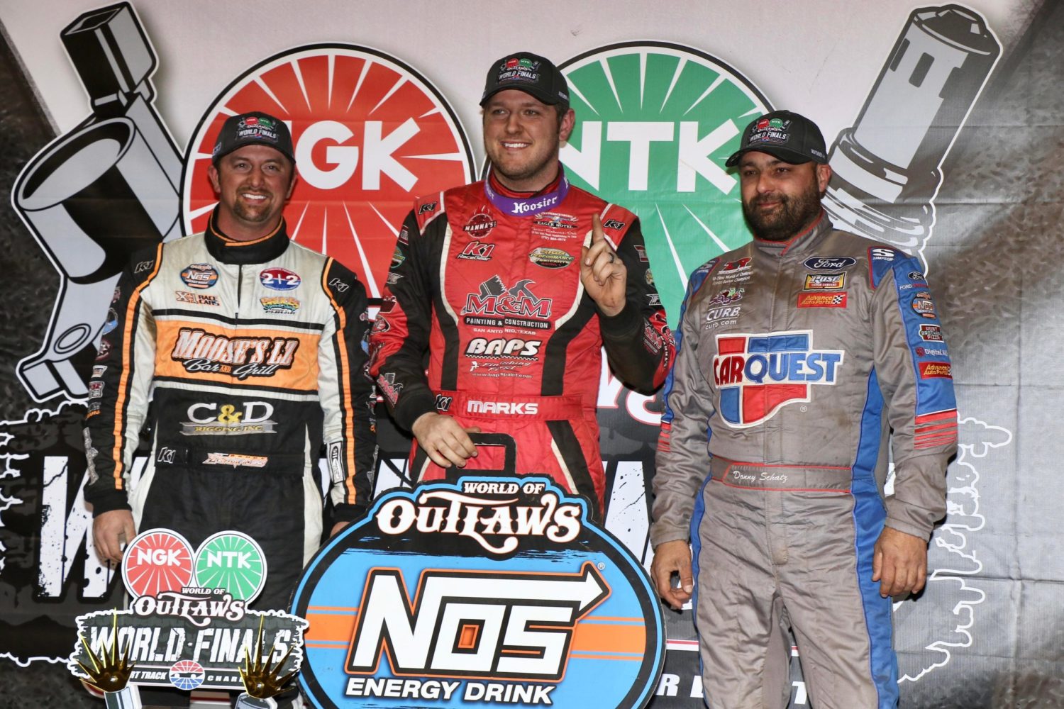 World Finals Sprint Car Podium - night 2